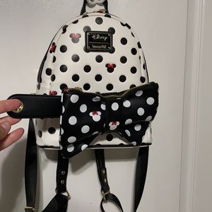 Minnie Mouse Loungefly- Brand New